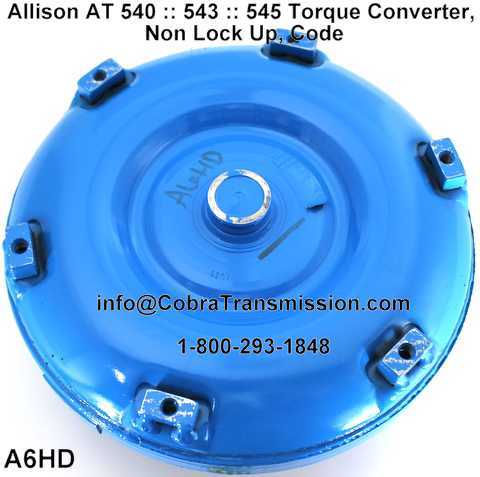 Allison transmission torque converter install